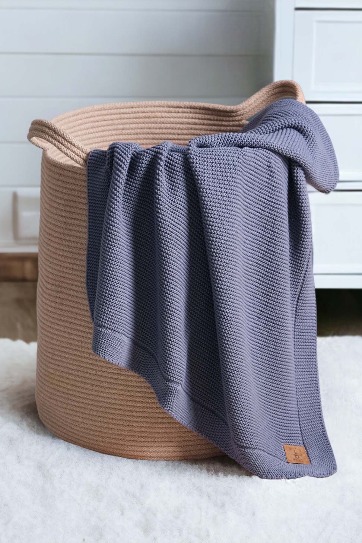 Decke aus 100 % Bio-Baumwolle, TOP-Premium!
